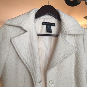 White long peacoat/jacket